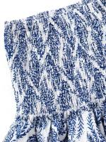 Ral plisado corto para mujer, falda Vintage de cintura alta con volantes, vestido bohemio de vacaciones para mujer - details 9