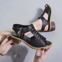 Sandalias de tacón alto a la moda de verano para mujer. - details 3