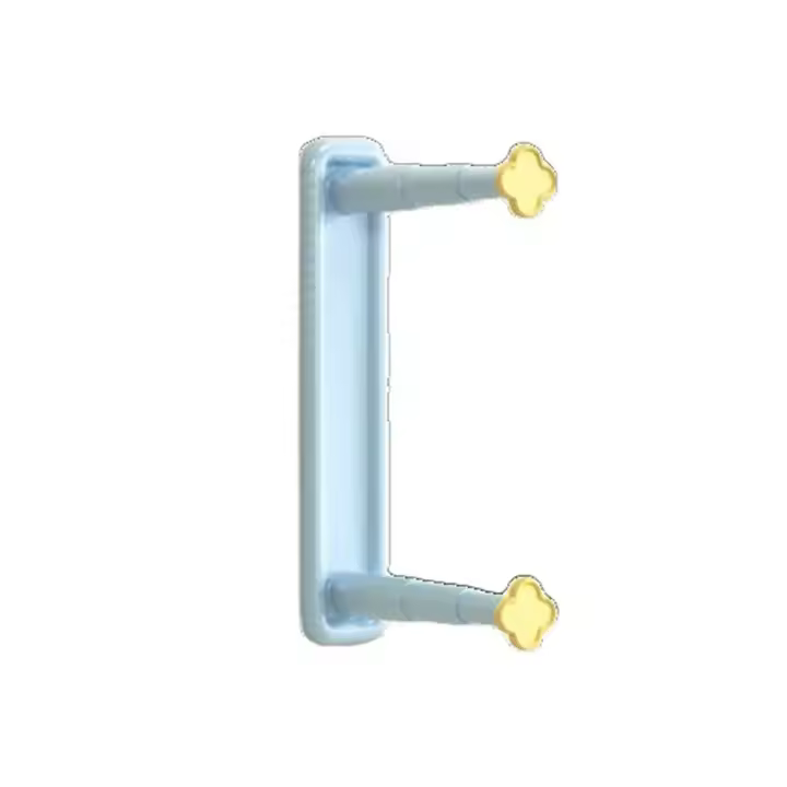 Colgador de ropa retráctil de plástico, estante colgante para balcón sin perforaciones montado en la pared, organizador de viaje para ahorro de espacio - 1