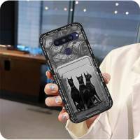 Funda de teléfono antigolpes resistente a la suciedad para LG Q70, funda suave con funda para tarjeta, diseño de moda Graffiti a prueba de golpes, dibujos animados duraderos - details 1