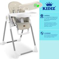 barra de juegos, tumbona para bebés, silla alta combinada para bebés, 7 respaldos ajustables en altura, crecimiento de 0 meses a 6 años, silla para bebés, gris oscuro - details 10