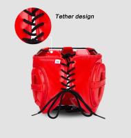 Casco de boxeo grueso de cobertura total para hombres y mujeres, protector de cabeza para entrenamiento de kácate - details 5