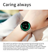 2024 nueva colección ultradelgada de relojes inteligentes de 1,43 pulgadas 466 * 466 amoled pantalla llamada bluetooth, empuje de mensajes, ejercicio físico,frecuencia cardíaca y presión arterial,moda femenina cómoda pulsera inteligente para iOS y Android - details 10