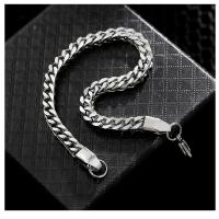 Pulsera de acero inoxidable para hombre Diseño positivo y negativo, estilo hip-hop punk, sensación superior sencilla y dominante, estilo cubano, ideal para regalo - details 7