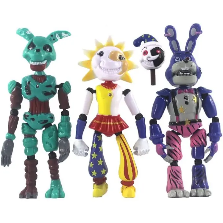 Figuras de acción inspiradas en Five Nights of Freddy Toy Games Navidad 2025 juguetes 3 piezas - 1