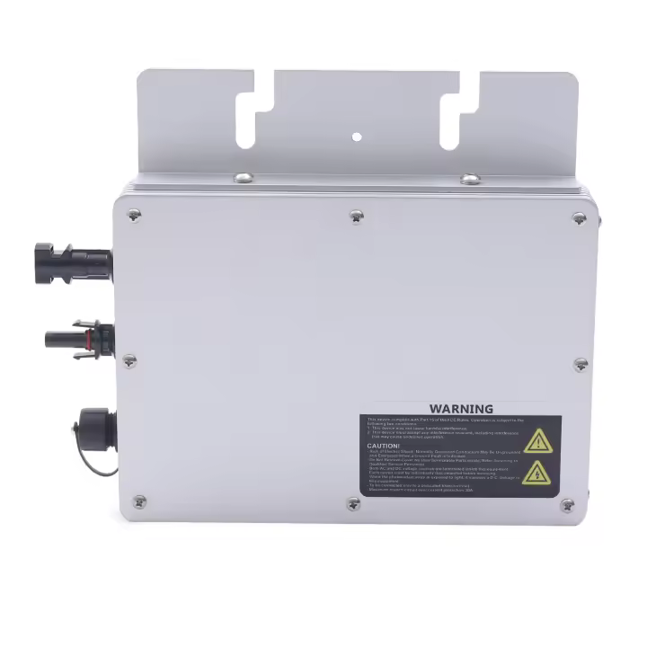 Inversor solar microinversor de red IP65, resistente al agua, 300 W, WVC-300, función MPPT, microinversor - 1
