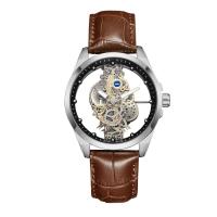 Reloj Mecánico de Cuarzo de Lujo para Hombres Automático Correa de Cuero Estilo Formatal - details 7