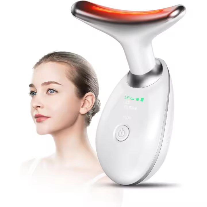 Oriflame Neck and Face Massager, Face Roller, Face Sculpting Skin Care Tool, Improve, Firm, Tightening and Smooth 3 Modes, White - 1
