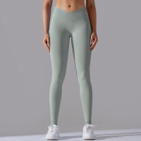 Leggings de yoga para mujer, pantalones deportivos sin costuras, cintura alta, levantamiento de cadera, entrenamiento, correr - details 71