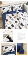 Juego de Ropa de Cama de Algodón Puro de Alta Calidad para el Hogar con Funda de Edredón de Manga Reina 100% Algodón Amigable con la Piel con Sábanas y Fundas de Confort - details 52
