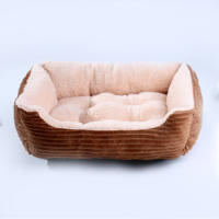 Cojín de Sofá de Peluche Cuadrado para Gatos Cama de Perro Calmante Suministros de Mascotas - details 1