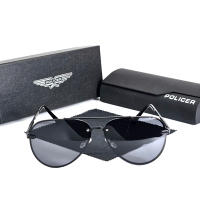 2025 POLICER Gafas de Sol Pilot para Hombre UV400 Polarizadas, Regalo Familiar para Viajes y Piscina, Diseño Retro Italiano 3028 - details 5