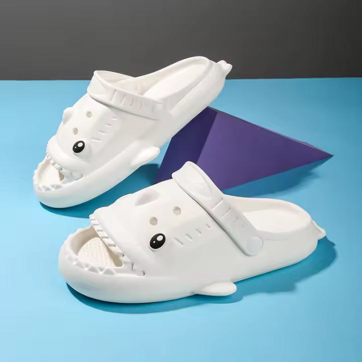 Zapatillas para niños de tiburón dos usan zapatillas geniales anticolisión y antideslizantes - 1
