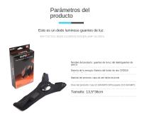 Guantes con Luces LED Recargables - Regalo Original para Hombre, Mujer, Padres, Navidad o San Valentín, Ajuste Perfecto - details 1
