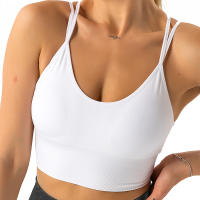 Nvgtn-Sujetador sin costuras para mujer, Top de licra, elástico, transpirable, realce de pecho, ropa interior deportiva de ocio - details 6