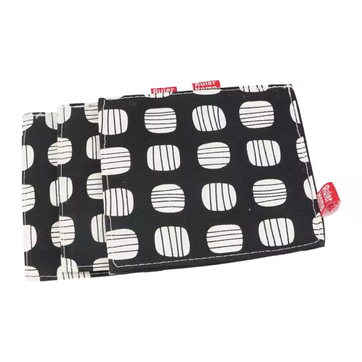 Almohadilla de mesa de tela de doble capa, posavasos con aislamiento térmico, Mantel Individual de 11CM, tapete cuadrado de algodón para tazas, cocina - 1