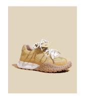 Zapatillas de Entrenamiento Retro para Mujer 2025 Primavera Estilo Alemano Versátil con Aumento de Altura Interior de Cordones de Cuero Suave - details 3