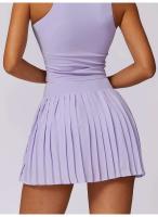 Falda deportiva con bolsillo Cloud Rise para niñas, faldas plisadas para correr, tenis, mujeres, gimnasio, entrenamiento, pantalones cortos Fiess, faldas de Golf de cintura alta - details 8