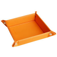 Bandera de Almacenamiento de Cuero para Escritorio Pequeña Caja Organizadora para Uso Diario en Oficina y Hogar Caja de Almacenamiento PU - details 2