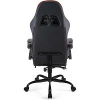 Silla Gaming Silla de Oficina Silla Giratoria Silla de Ordenador Silla de Tareas Silla de Escritorio Silla Ergonómica Silla de Carreras Silla de Cuero Silla PC Gaming (Rojo, con reposapiés) - details 15