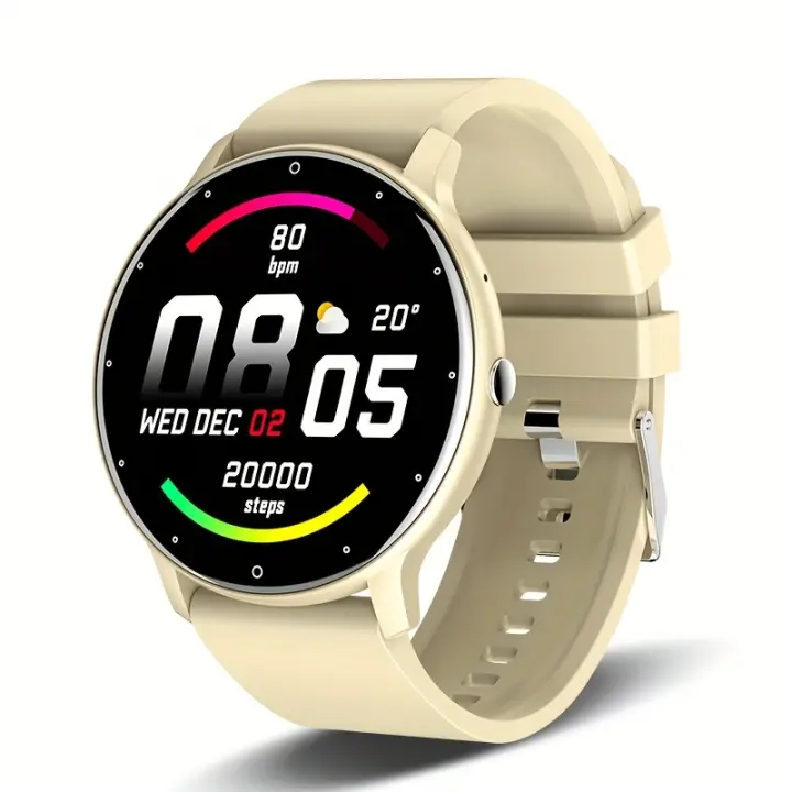 Reloj inteligente Deportivo Multifunction Para Hombres, Resistant Al Agua, With Pantalla Táctil Complete Para Andro - 1