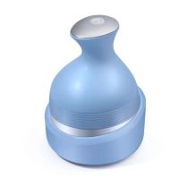 Masajeador eléctrico inalámbrico para el cuero cabelludo, resistente al agua, para limpieza profunda, carga USB, limpieza desmontable, Color azul y blanco - details 2