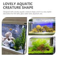 Bolas decorativas de cerámica para acuario, decoración de peceras flotantes, decoraciones para acuario, productos para mascotas, accesorios de paisaje, 3 uds. - details 2
