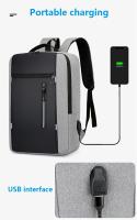 Mochila De Negocios impermeable para hombre, morral escolar con USB de 15,6 pulgadas, para ordenador portátil, de gran capacidad - details 5
