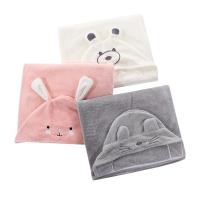 Toalla de baño suave y absorbente para bebé Cálida de lana de coral, alborozo, capa de edredón - details 0
