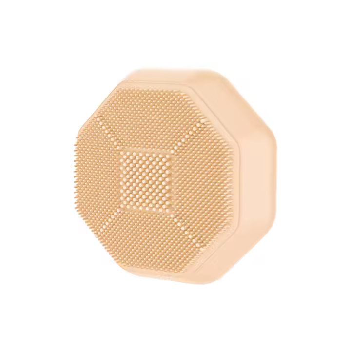 Limpiador eléctrico de silicona recargable, dispositivo de entrada de agua, limpiador de poros ultrasónico impermeable, cepillo facial - 1