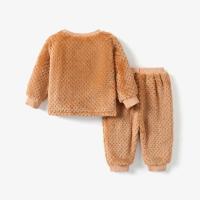 Conjunto de 2 piezas de manga larga estilo festivo informal para bebé, suave y cómodo, perfecto para salidas y uso diario - details 6