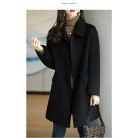 Abrigo de lana de otoño e invierno para mujer - details 13