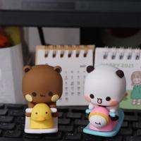 Figura de Anime Bubu Dudu Panda oso figura oso Panda Panda Bubu Dudu figura muñeca dibujos animados coleccionable Panda Bubu oso modelo de juguete - details 13