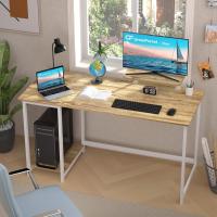 Escritorio de Computadora con Estantes Reversibles Mesa de Oficina para Ahorro de Espacio - details 44