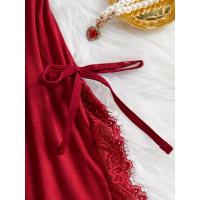 Conjunto de camisón y braguita de diseño encantador con tirantes finos y cuello en V, ropa sexy para mujer - details 5