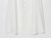 Vestido de moda para mujer, estilo nuevo, versátil, sin mangas, con botones en la cintura y forro. - details 17