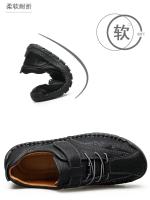 Nuevos zapatos transpirables antideslizantes de lujo a la moda, zapatos versátiles de ocio para hombres, zapatos ligeros y cómodos para caminar - details 6