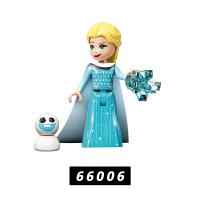Bloques de construcción de la serie FROZEN para niños, juego de 5 piezas, princesa Elsa, Mini Figma - details 7