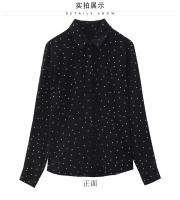 Camisa de mujer Camisa de lunares Tops elegantes femeninos - details 2