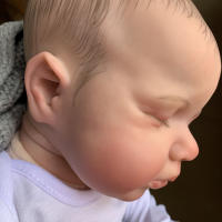 Muñeca Reborn de silicona suave con venas visibles para niños, juguete de bebé realista de 20 pulgadas, pintura 3D, 50 CM - details 2