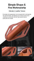 Porta Bastón de Cuero Auténtico Nextorch V68 para Series NEX Quicker Compatible con Cinturón hasta 50mm Occulto y Flexible Dos Usos - details 4