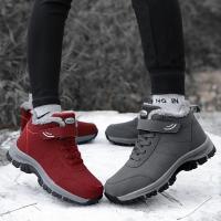 Botas de mujer, zapatillas, botas Faus, zapatos de exterior para hombre, botas de nieve impermeables, tobillo Hombres - details 18