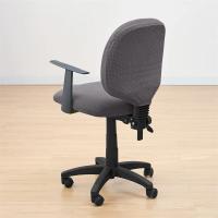 Cubiertas de Silla de Oficina de Vellón Polar 2pcs Protectores de Asiento de Juego Rotativo Antinuevo Cubiertas de Poufs de Muebles y Organización - details 1