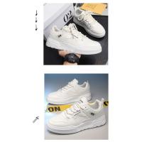 Nuevos Zapatos Transpirables, Pequeños Zapatos Blancos Versátiles, Zapatos De Tabla De Deportes Y Ocio Con Plataforma - details 7