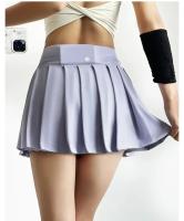 Falda plisada de tenis de verano para mujer Falda corta de yoga deportiva de cintura alta - details 9