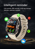 2025 nuevo reloj inteligente H19 ECG detección de ritmo cardíaco llamada Bluetooth recordatorio de mensaje entrante Compatible con Android IOS reloj inteligente deportivo - details 5