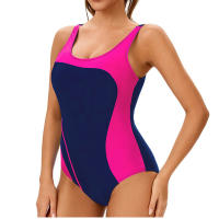 Traje de baño atlético de una pieza, bañador con espalda en U para entrenamiento, deportes y Fitness - details 6