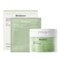 BIODANCE Day Night Duo: Mascarilla de hidrogel, almohadillas de gel de algas marinas, calmante y calmante, control de sebo para pieles grasas sensibles, 4 - details 0