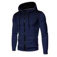 Suéter de lunares para hombre, cárdigan informal a la moda, Sudadera con capucha, abrigo deportivo, Otoño, 2024 - details 8