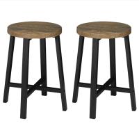 2 unids/set sillas de comedor taburete de cocina de estilo Industrial con patas de Metal para comedor sala de estar restaurante cafetería Pub - details 7